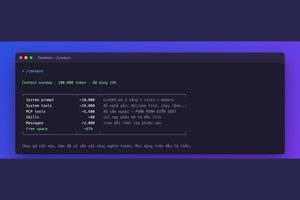 Bài 6 — Context và token: vì sao phiên chat càng dài máy càng lú, và cách giữ nó luôn tỉnh