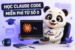 Khoá học Claude Code miễn phí: từ số 0 tới ứng dụng chạy thật