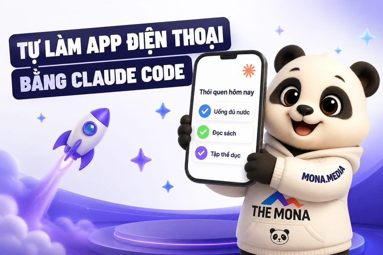 Khoá học làm app điện thoại bằng Claude Code: từ số 0 tới App Store