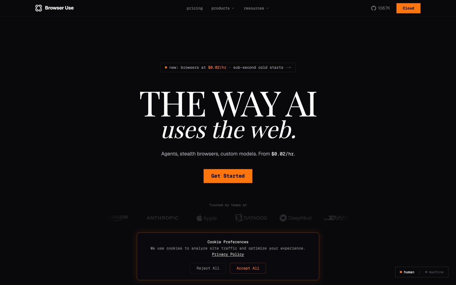 Nền tảng browser-use cho tự động hoá trình duyệt