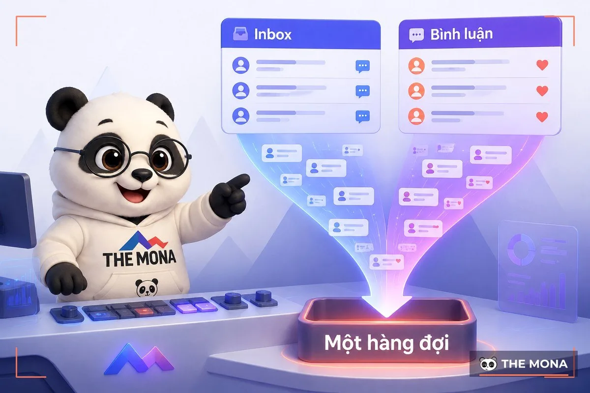 Một bộ não chatbot trực cả inbox và bình luận fanpage