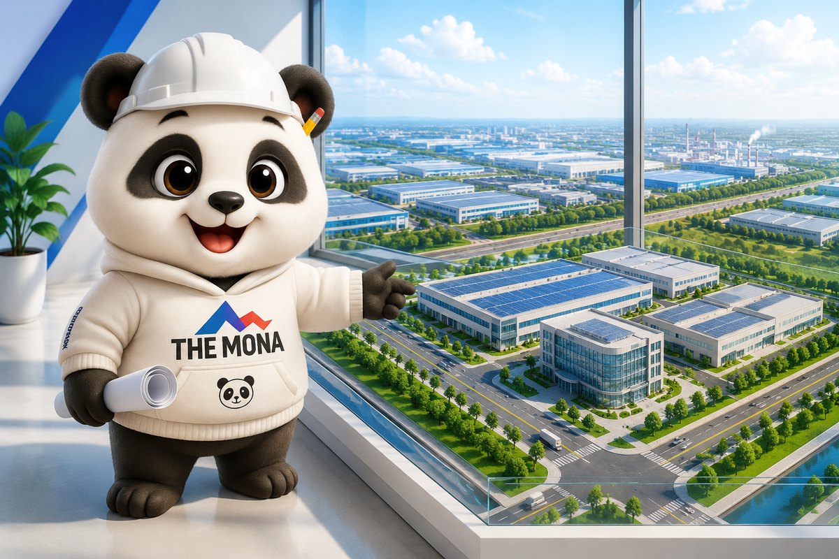 MONA thiết kế website cho KNIC - KN INDUSTRIAL CITY