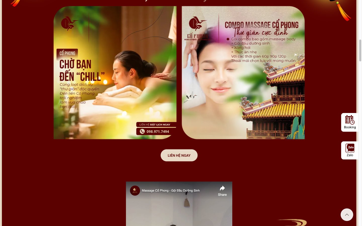 Trang 2 website MASSAGE CỔ PHONG
