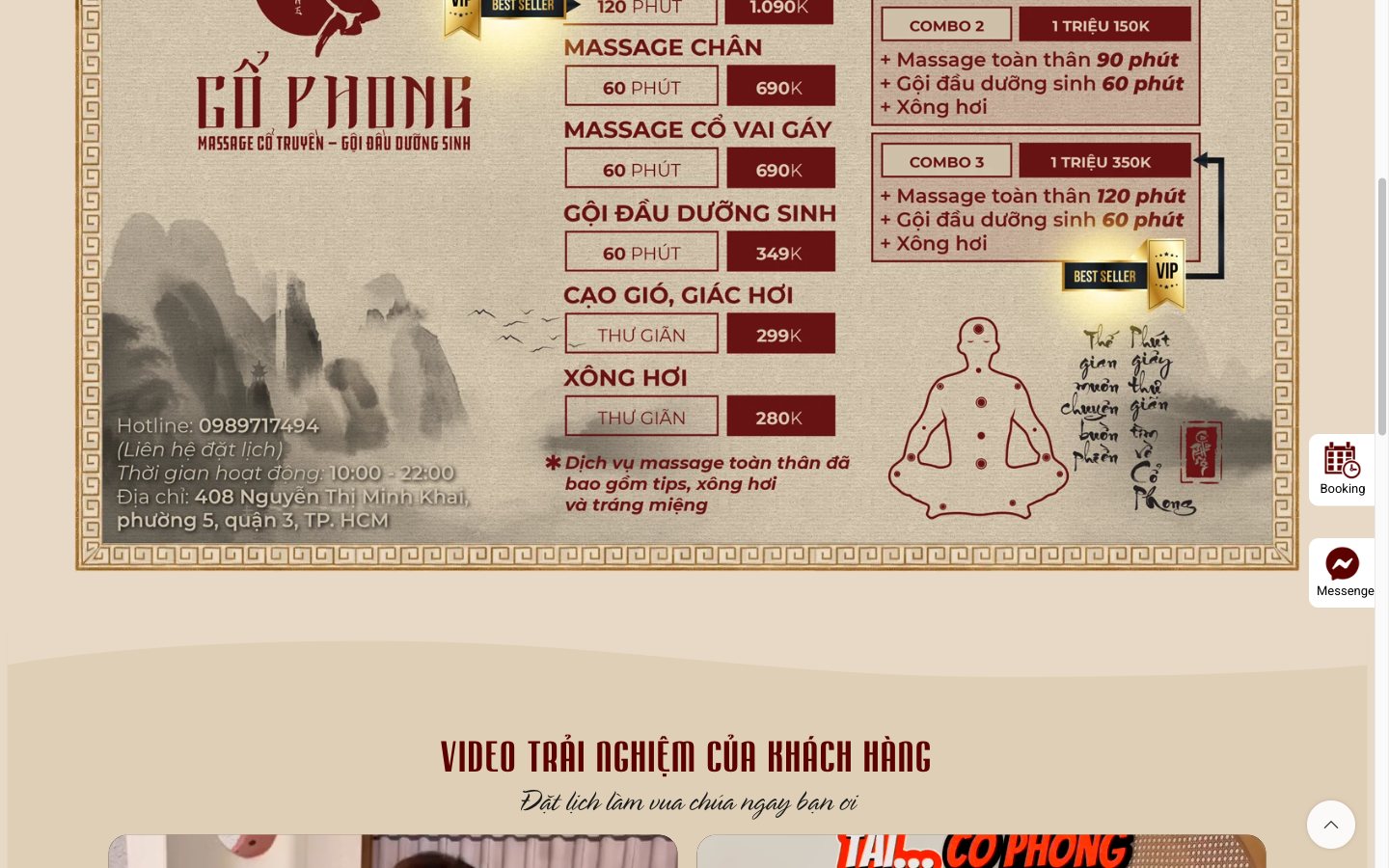 Trang 3 website MASSAGE CỔ PHONG