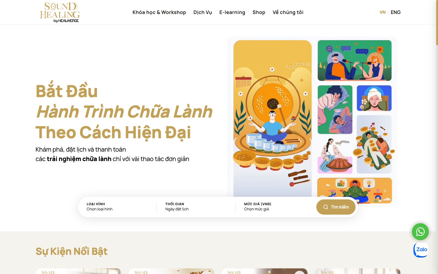 Trang 1 website THE SOUND HEALING