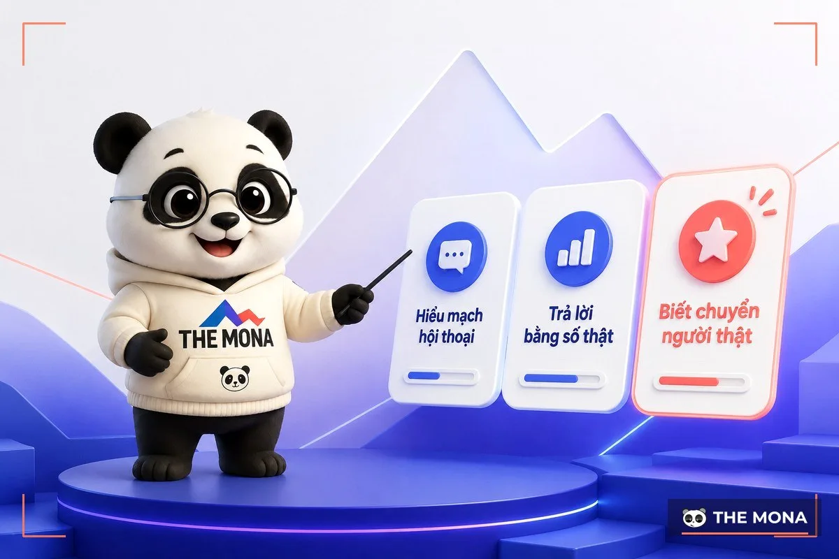 Ba tiêu chí đánh giá demo chatbot khôn thật hay dỏm