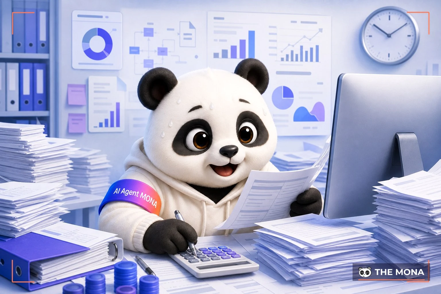 Đội gấu MONA đang thực hiện tiêu tốn hàng trăm triệu mỗi tháng vì dữ liệu thủ công trong bối cảnh làm việc thực tế