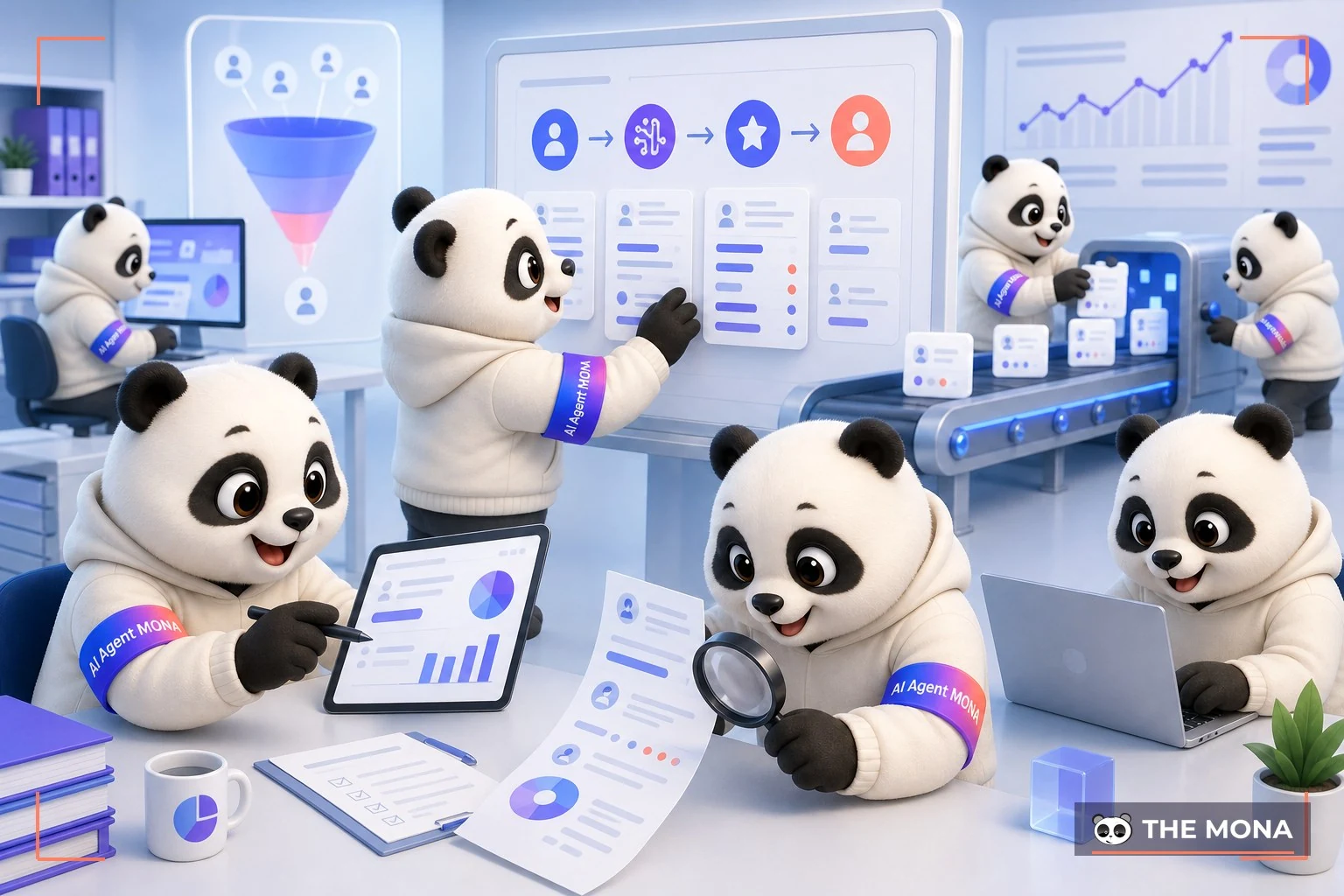 Đội gấu MONA đang thực hiện ai chấm điểm lead b2b là gì và chạy theo nguyên lý nào trong bối cảnh làm việc thực tế