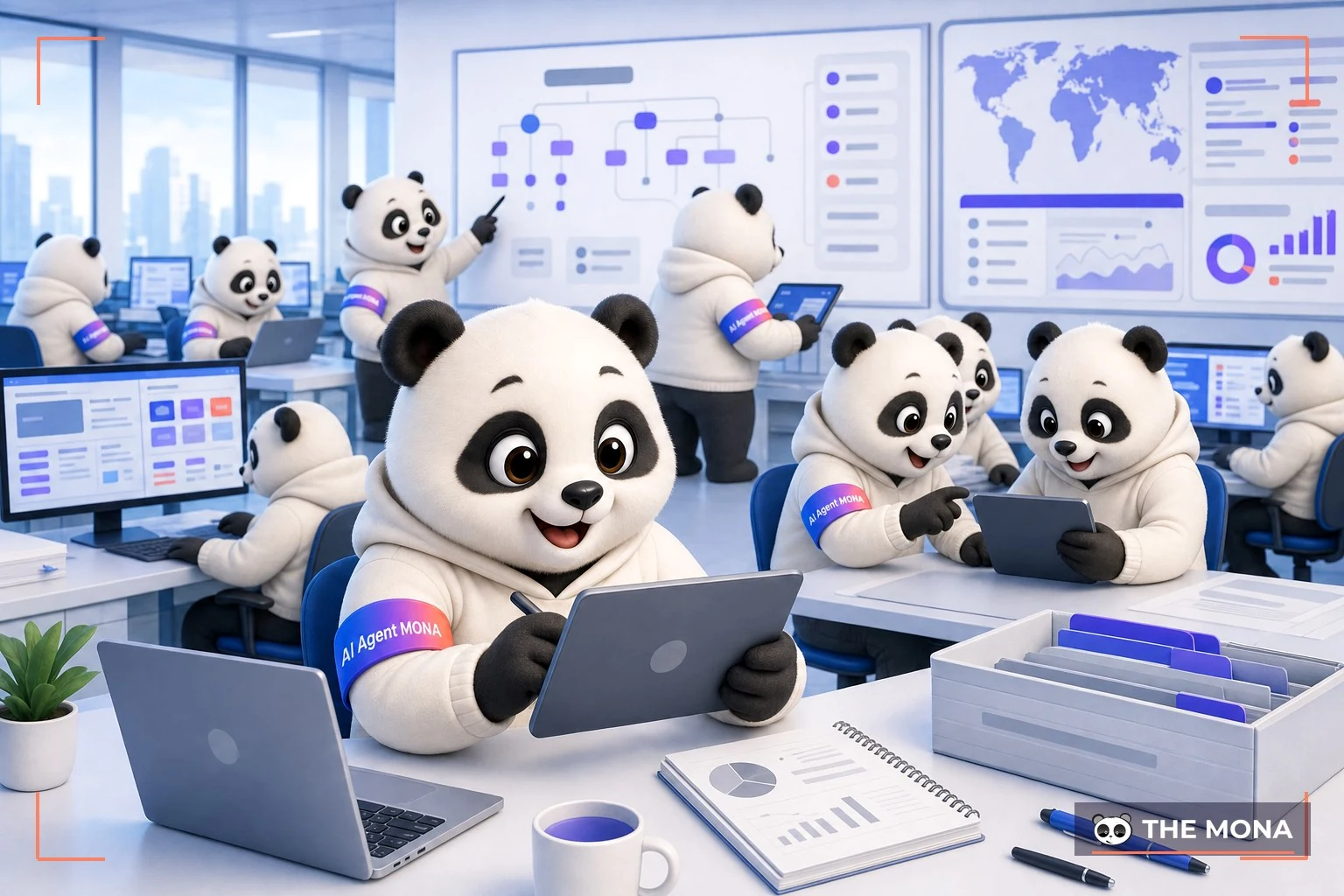 Đội gấu MONA đang thực hiện từ 10 lên 100 nhân viên bán hàng khi giám đốc kinh doanh giỏi cũng không thể nhân bản chính mình trong bối cảnh làm việc thực tế