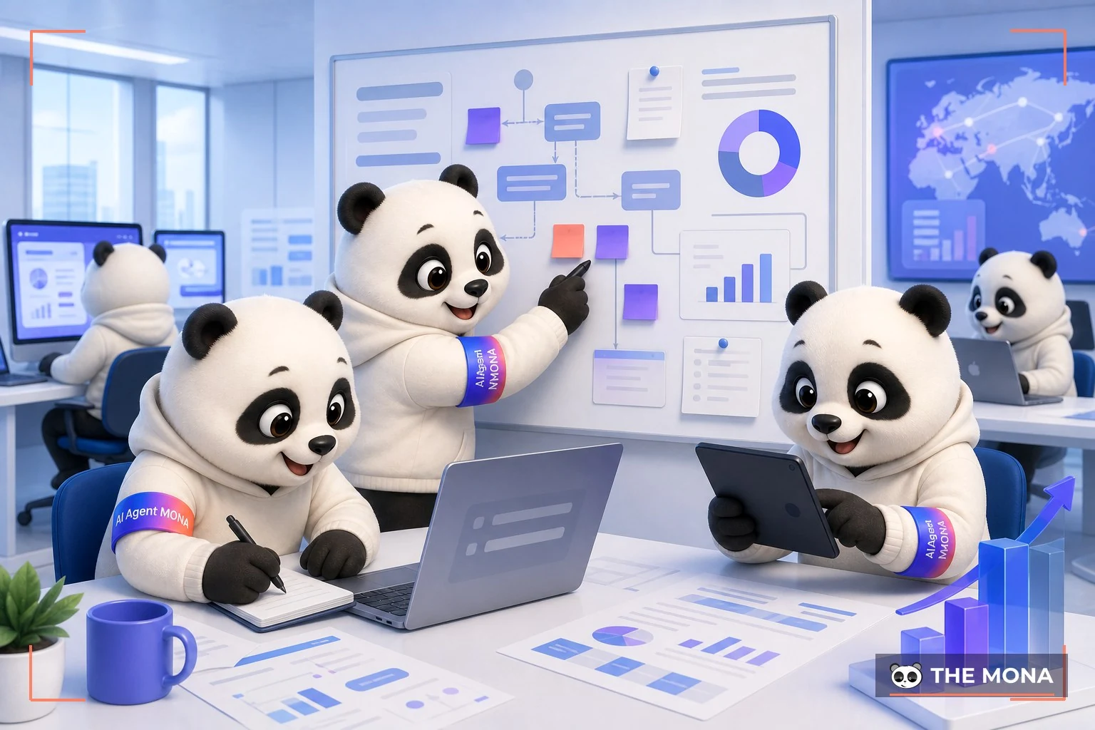 Đội gấu MONA đang thực hiện vì sao bán hàng b2b ai trở thành bài toán sống còn của doanh nghiệp trong bối cảnh làm việc thực tế
