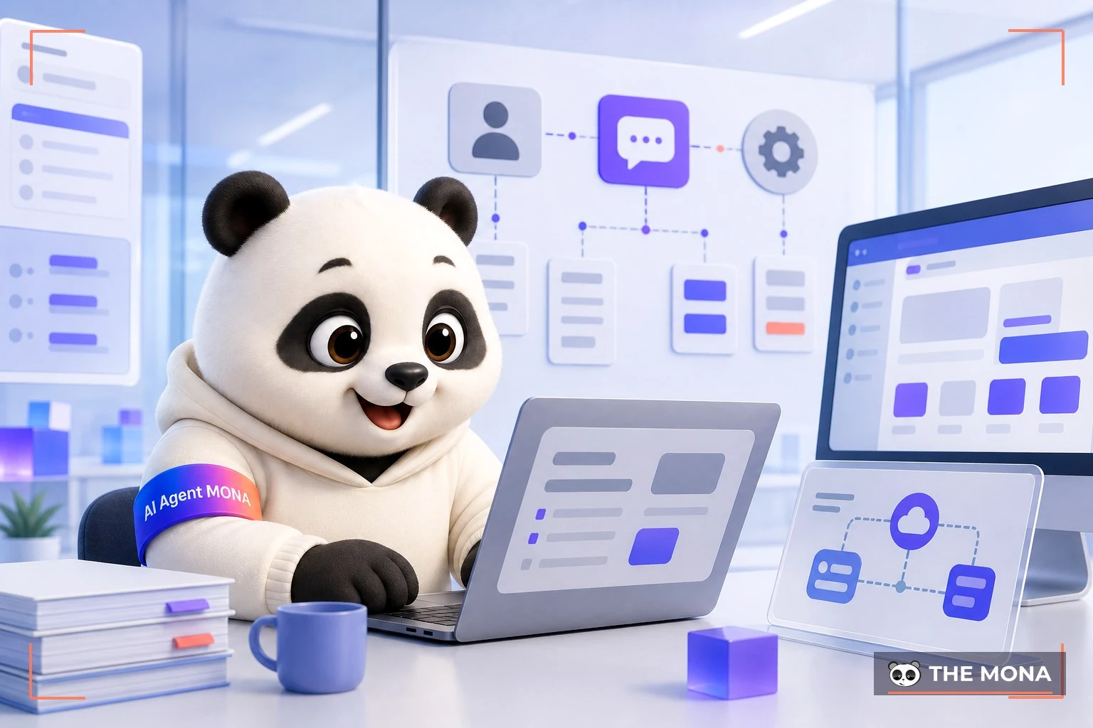 Đội gấu MONA đang thực hiện api cho chatgpt phá vỡ giới hạn chatbot, biến ai thành trợ lý tự động trên web trong bối cảnh làm việc thực tế