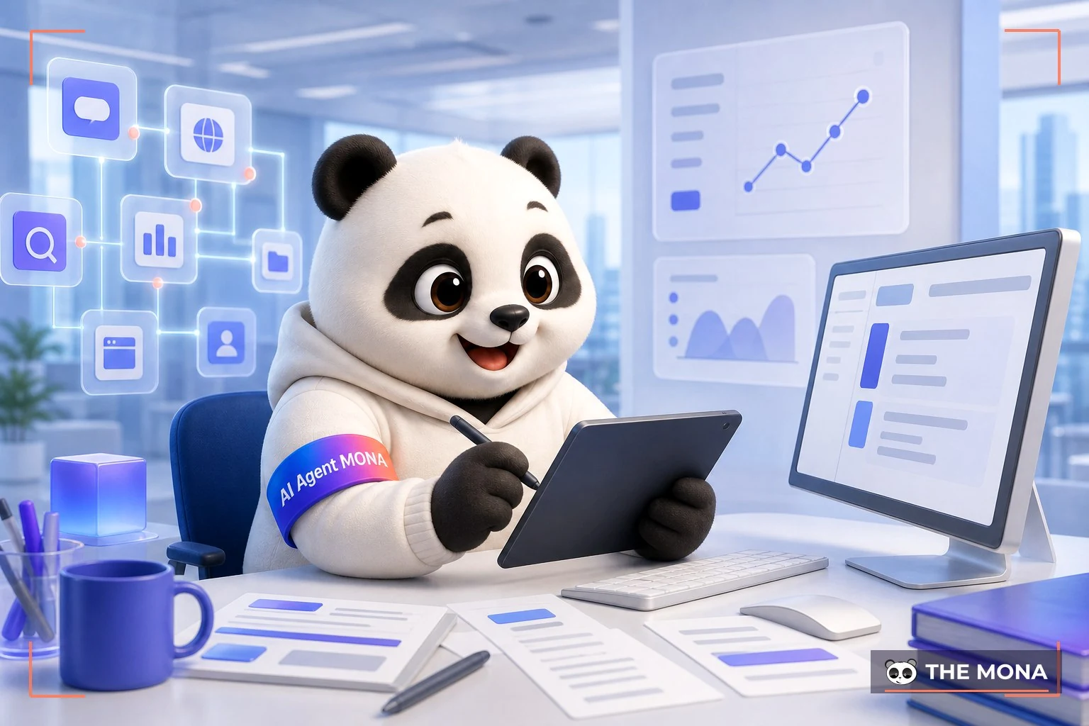Đội gấu MONA đang thực hiện mẹo truy xuất dữ liệu từ hàng chục nguồn bắt chatgpt tự cập nhật thông tin seo/marketing theo thời gian thực trong bối cảnh làm việc thực tế