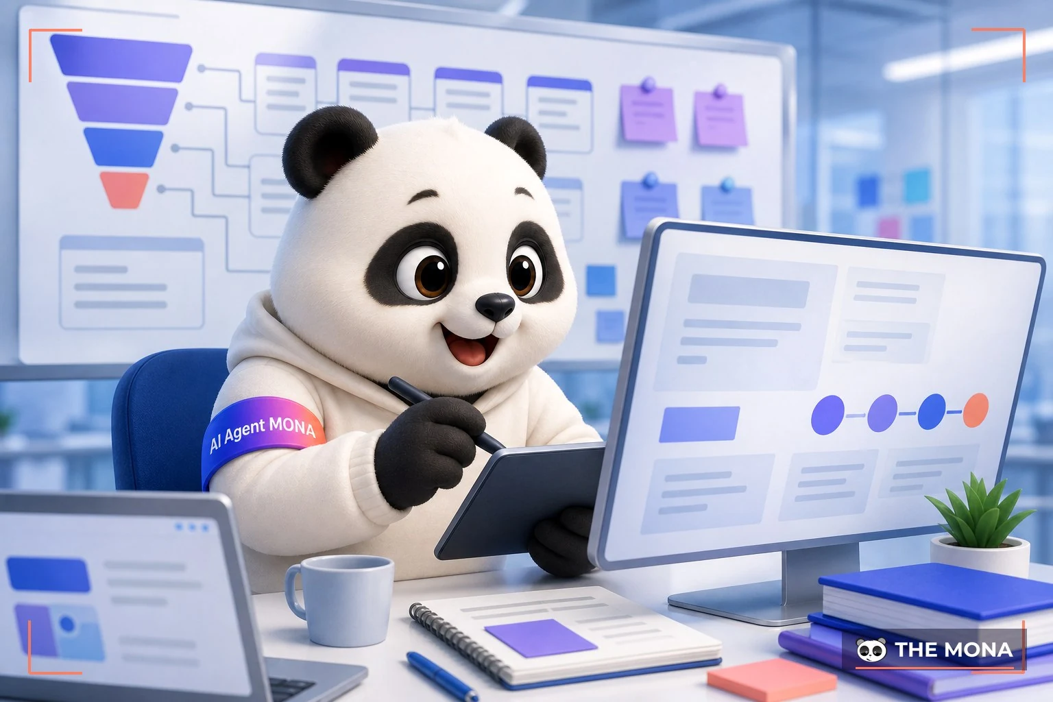Đội gấu MONA đang thực hiện công thức prompt 4 lớp ép chatgpt viết bài chuẩn seo, bám sát giọng thương hiệu và cá nhân hóa cho từng kênh trong bối cảnh làm việc thực tế