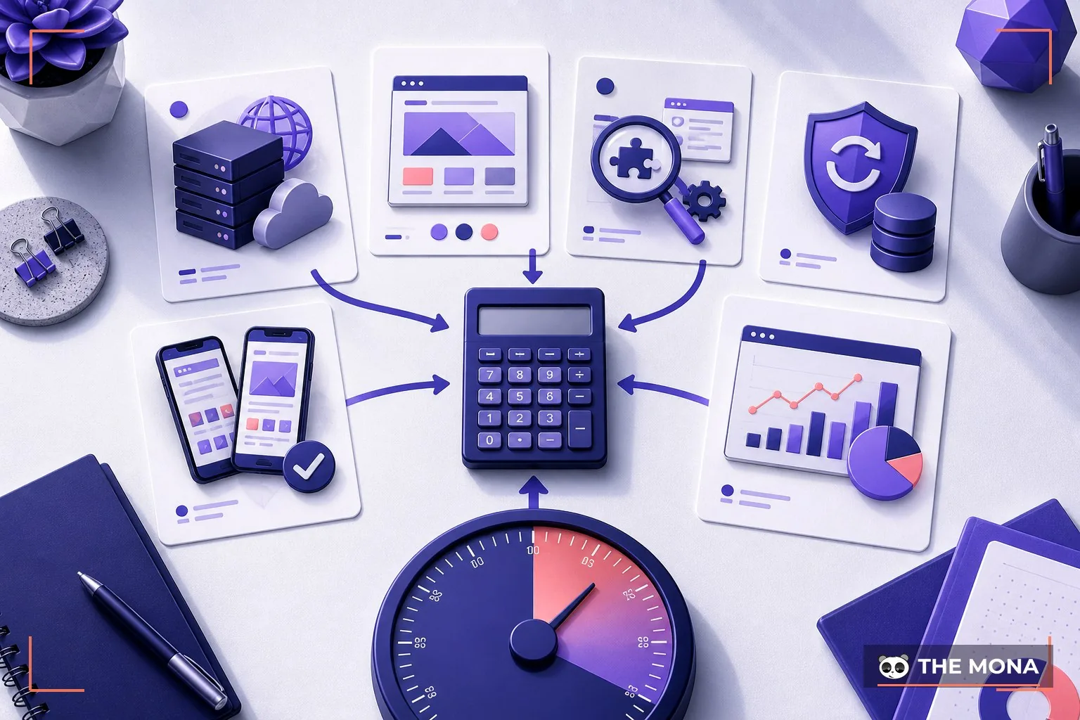 Bàn dự toán chi phí tự làm website chuẩn SEO