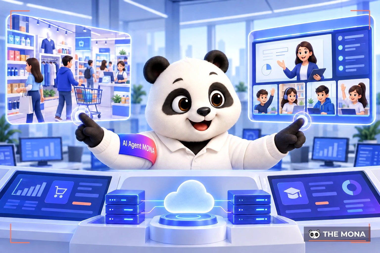 hệ thống vps mona cloud ổn định cho bán lẻ và giáo dục