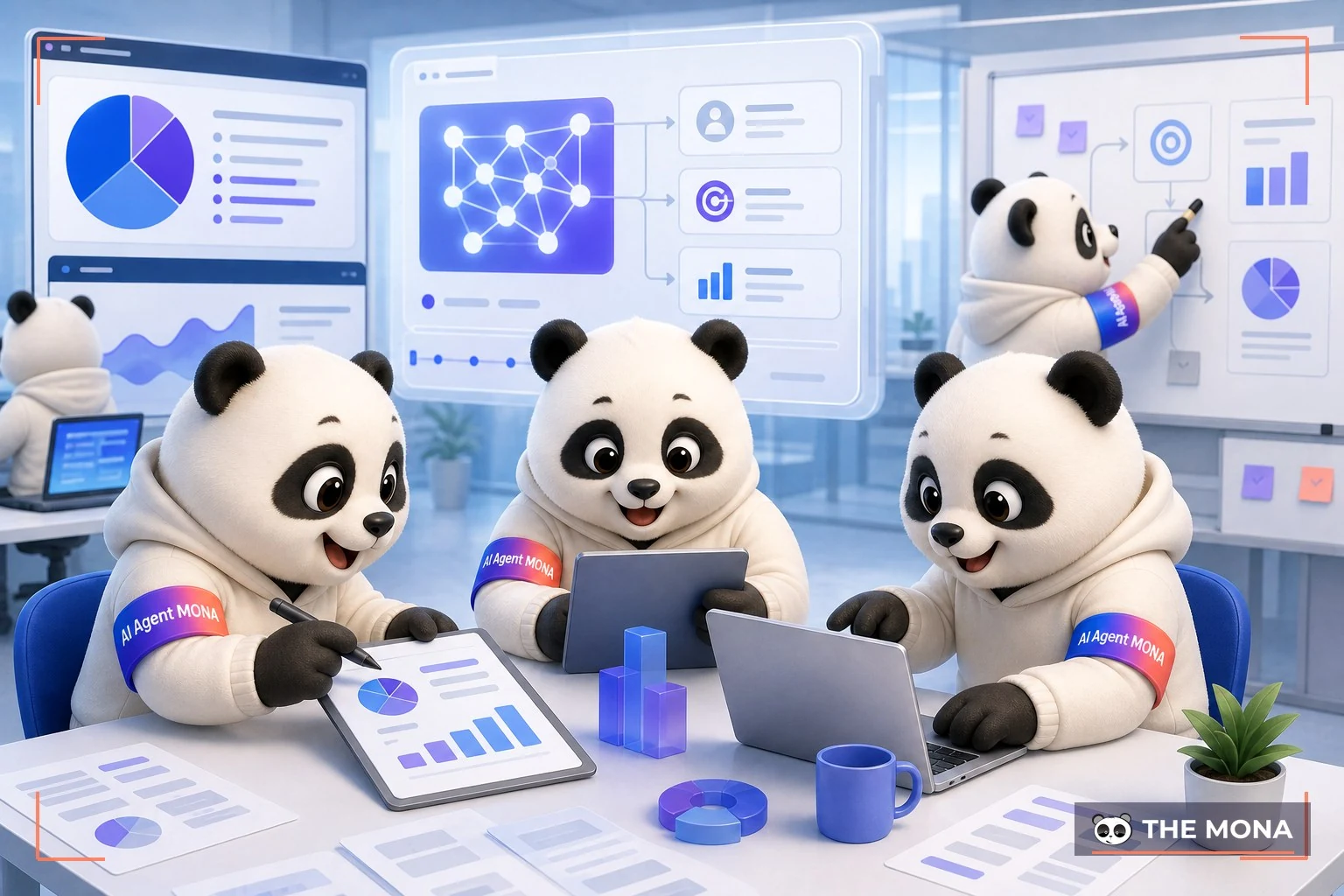 Đội gấu MONA đang thực hiện chiến lược quảng cáo thông minh sử dụng deepseek để tối ưu hóa mục tiêu trong bối cảnh làm việc thực tế