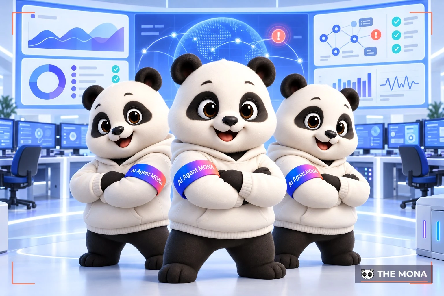 Đội ngũ gấu MONA sẵn sàng hỗ trợ kỹ thuật