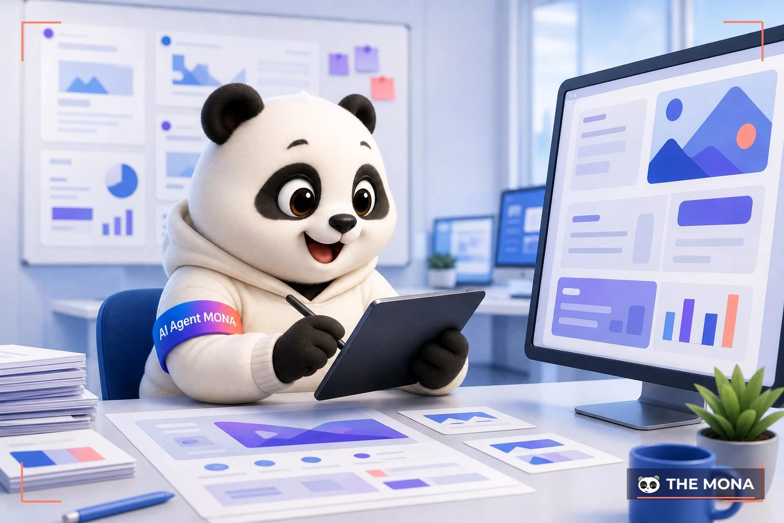 Đội gấu MONA đang thực hiện vào việc với gemini 3 đầu ra marketing đáng lấy ngay trong 15 phút trong bối cảnh làm việc thực tế