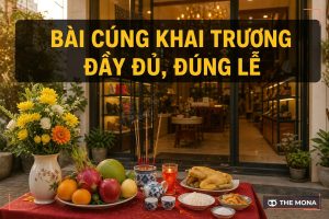Bài cúng khai trương cửa hàng: Lễ vật và văn khấn đầy đủ