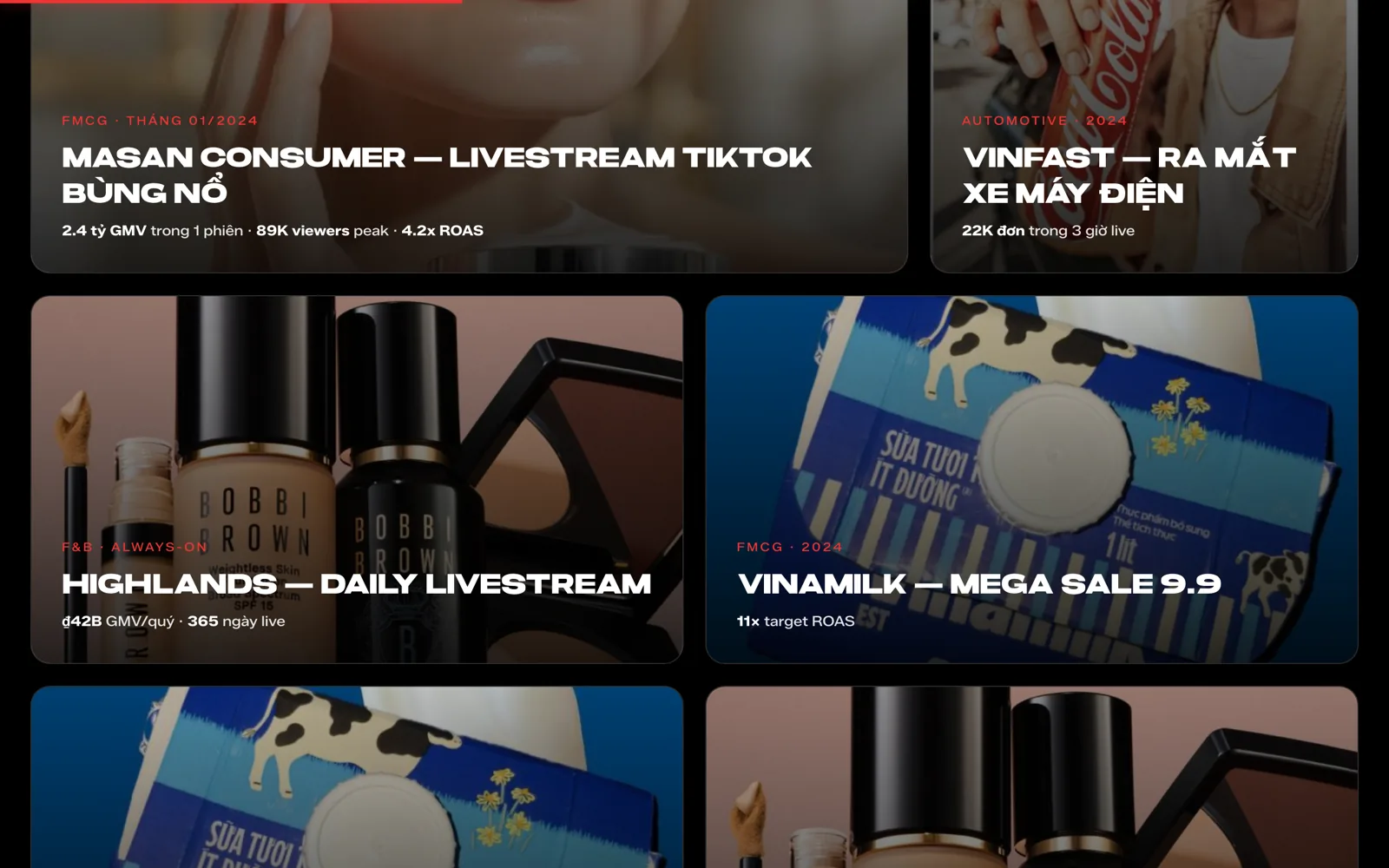 Vibula - Website thương hiệu Agency Social & Live Commerce