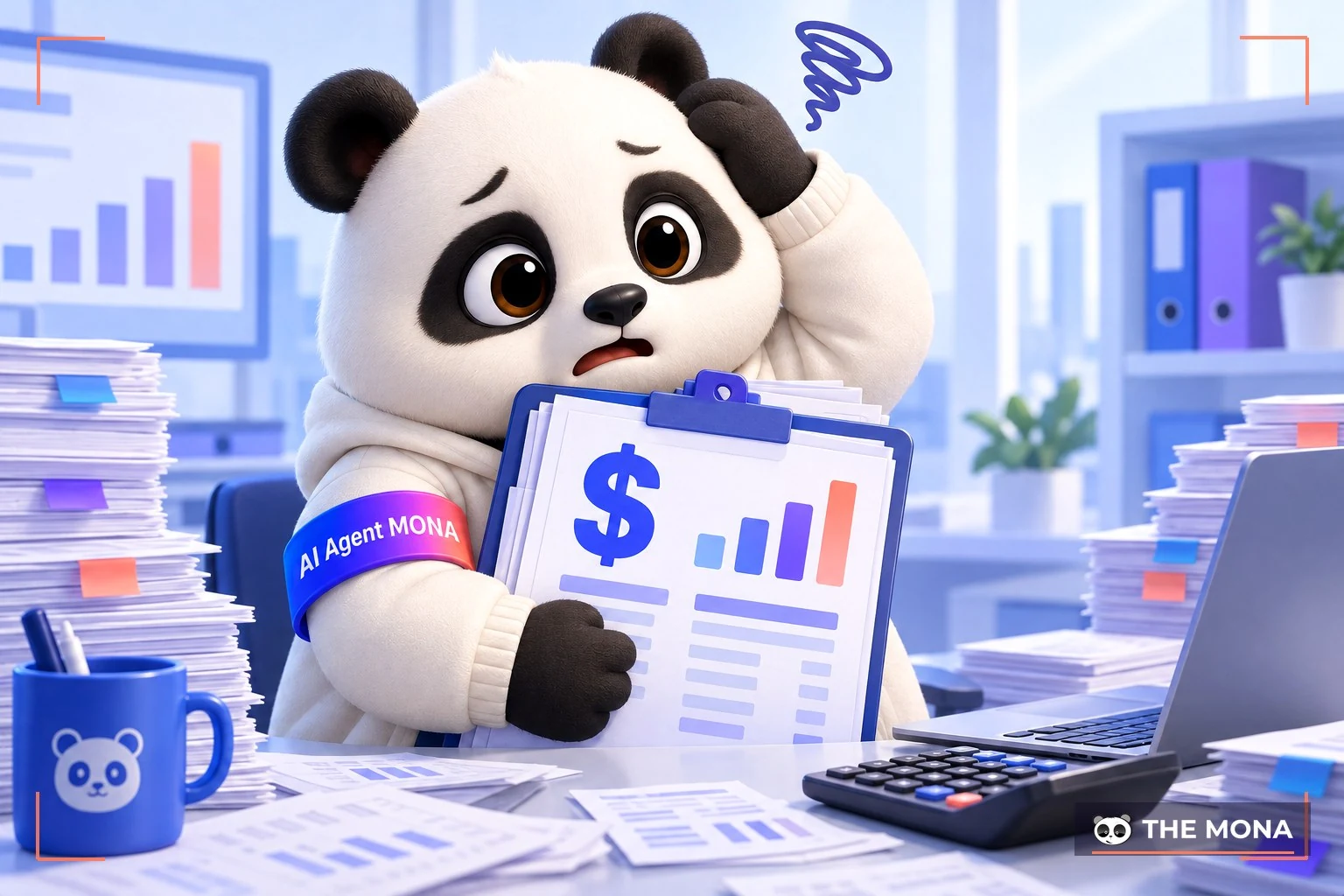 gấu mona kế toán đau đầu vì resend pricing