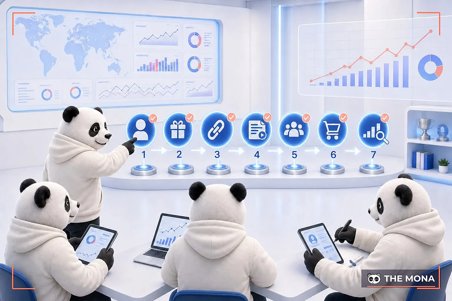 Lộ trình bảy bước làm Affiliate cùng MONA