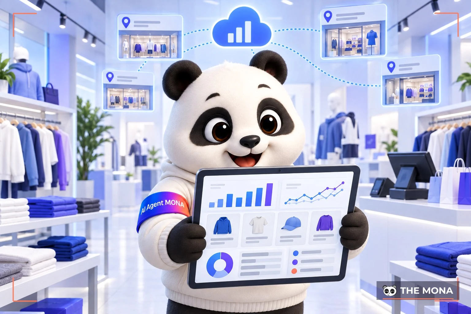 Gấu MONA kiểm tra dữ liệu chuỗi bán lẻ