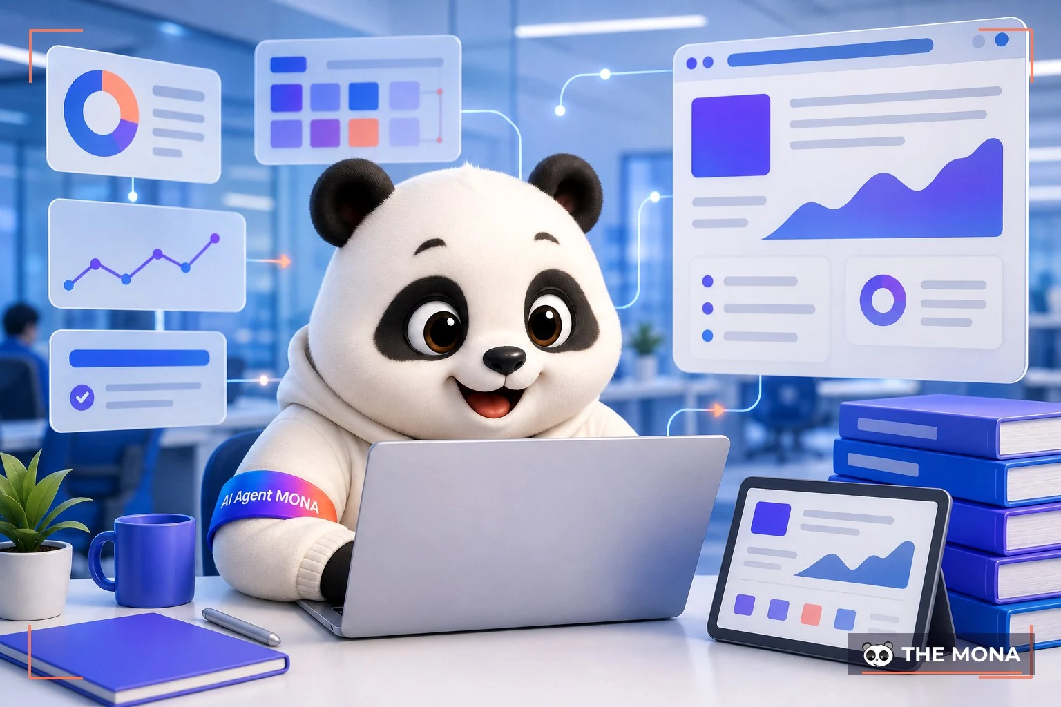 Đội gấu MONA đang thực hiện gemini tiếng việt làm nhanh 5 việc đáng tiền trong web, seo và marketing trong bối cảnh làm việc thực tế