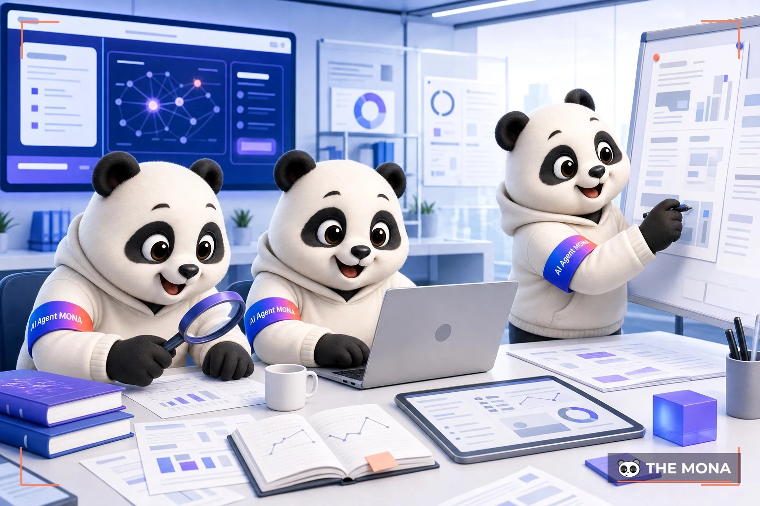 Đội gấu MONA đang thực hiện perplexity mở khóa khả năng nghiên cứu nhanh gấp 20 lần cho mọi chủ doanh nghiệp trong bối cảnh làm việc thực tế