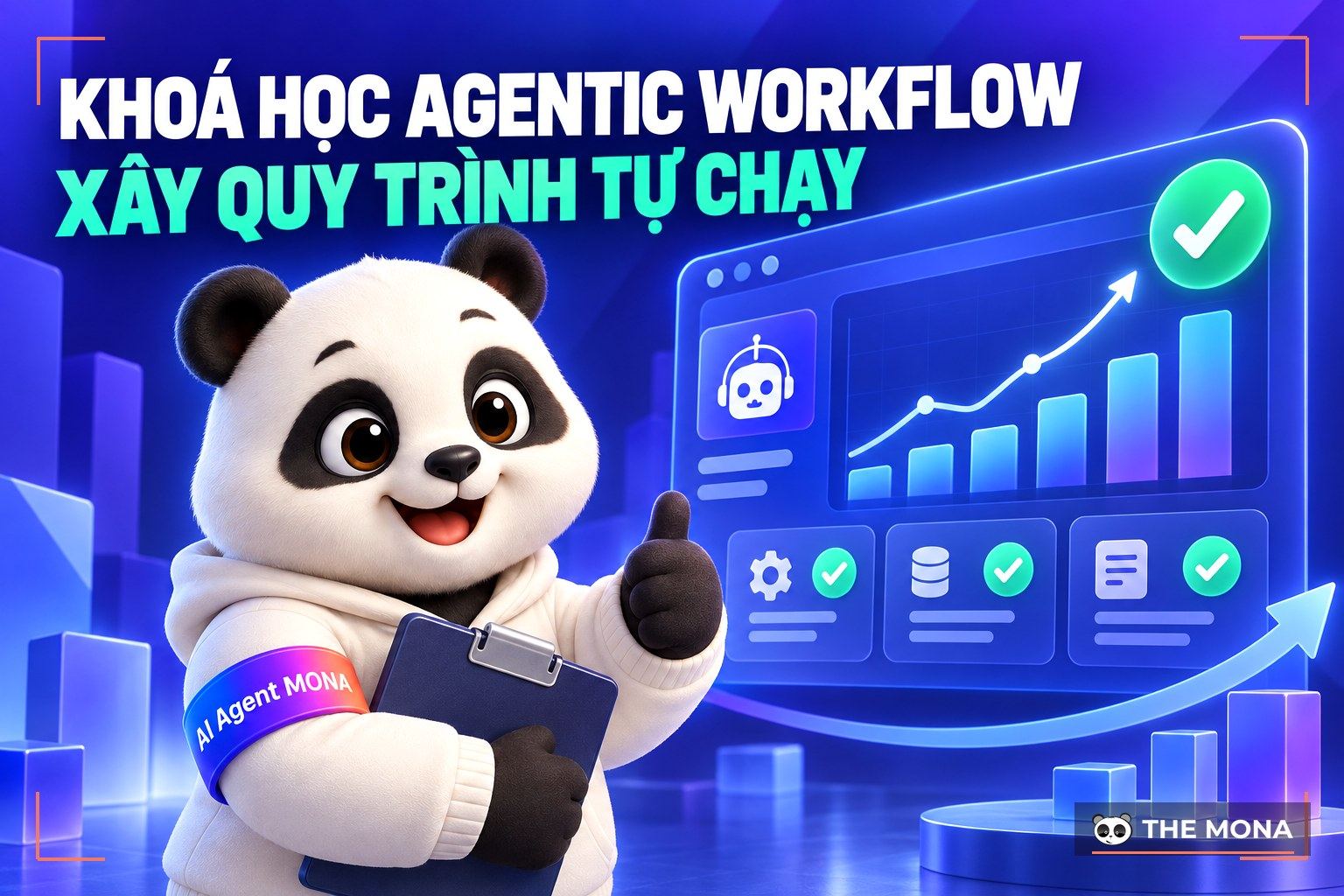 Khoá học agentic workflow: xây quy trình AI tự làm việc cho doanh nghiệp