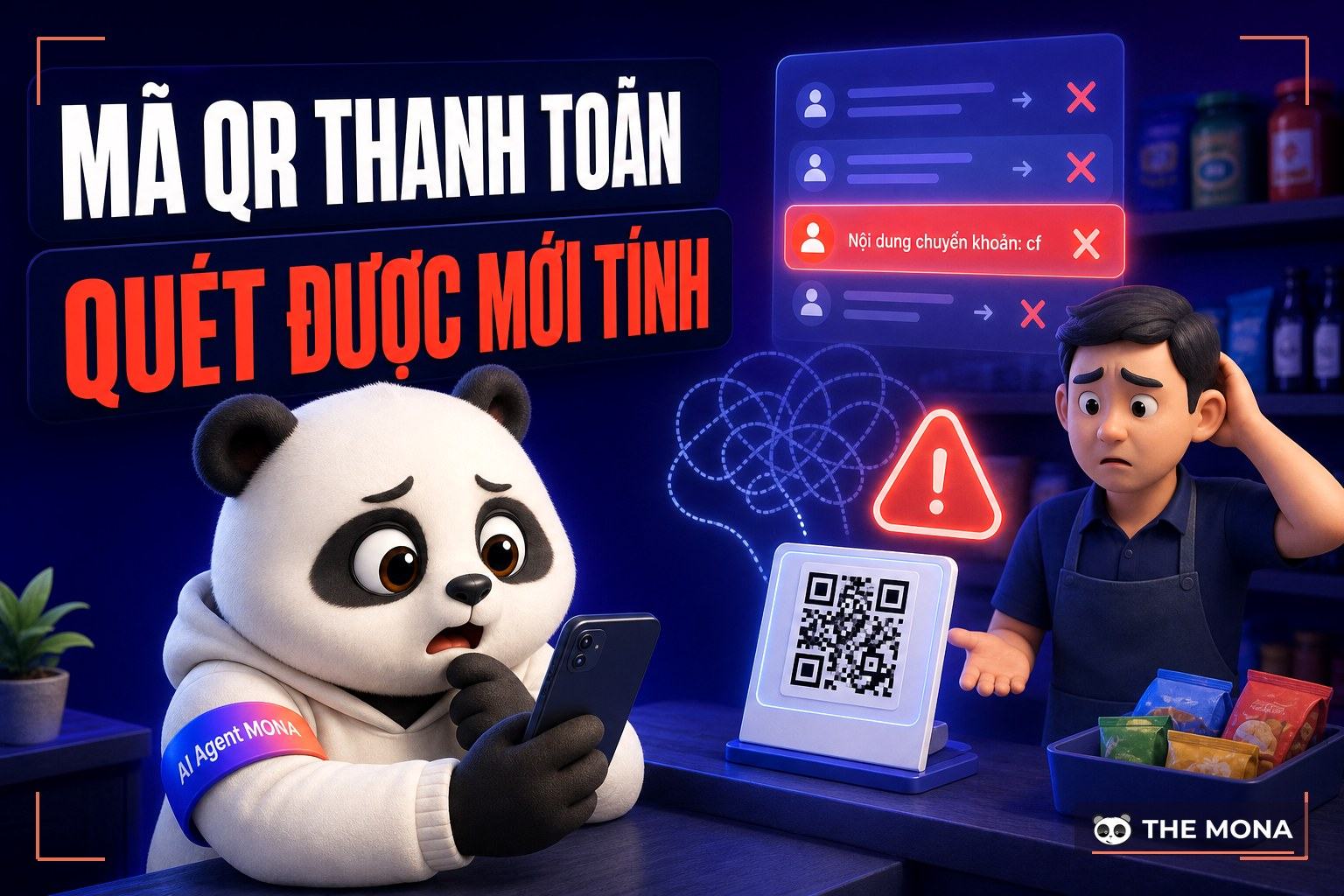 Mã QR thanh toán: tạo đúng để quét được, đối soát gọn