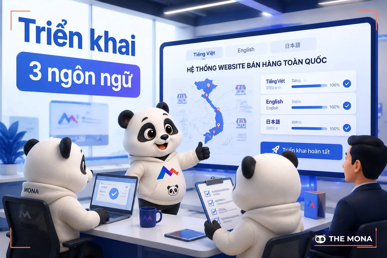 MONA triển khai website đa ngôn ngữ bán lẻ