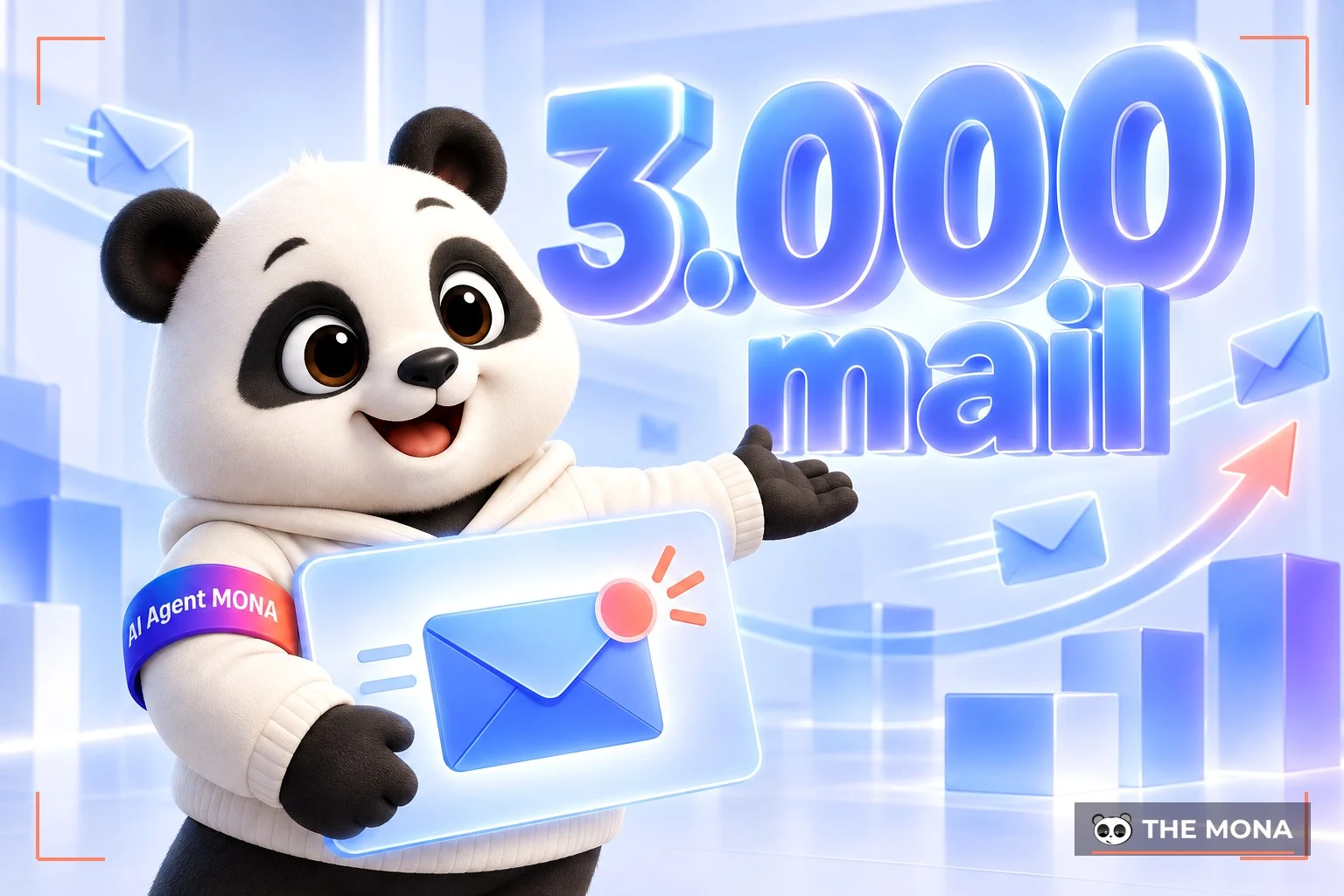 gấu mona mời trải nghiệm mona mail miễn phí