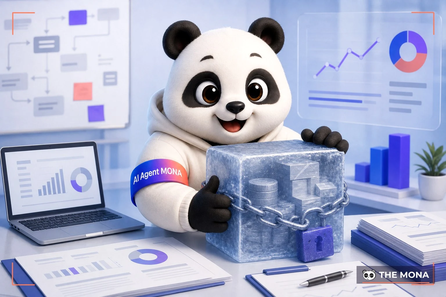 Đội gấu MONA đang thực hiện khi hàng tỷ đồng đầu tư bị 'đóng băng' vì sự chống đối nội bộ trong bối cảnh làm việc thực tế