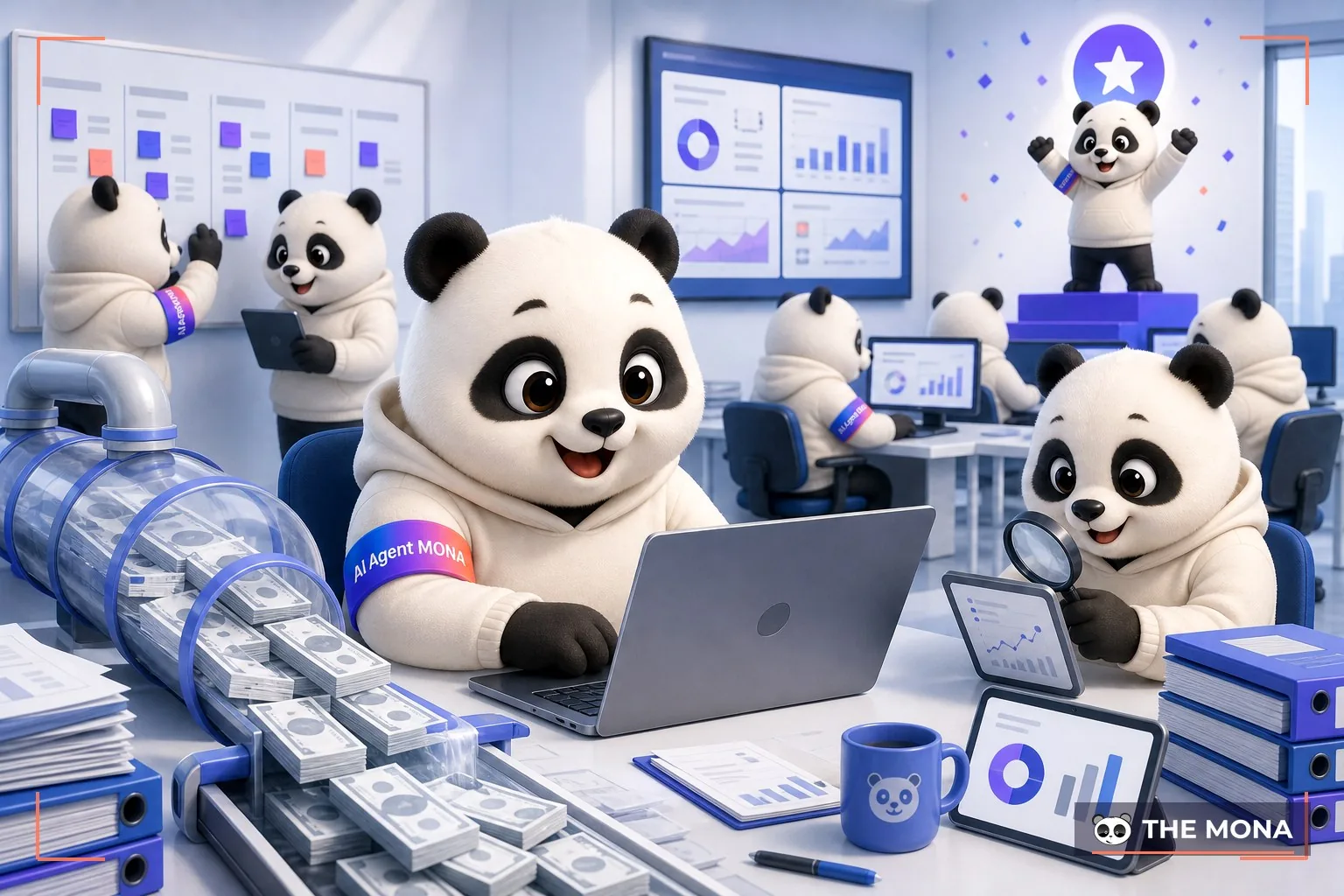 Đội gấu MONA đang thực hiện tiền chảy ra cho đội ngũ lớn, nhưng hiệu suất lại phụ thuộc vào vài ngôi sao trong bối cảnh làm việc thực tế