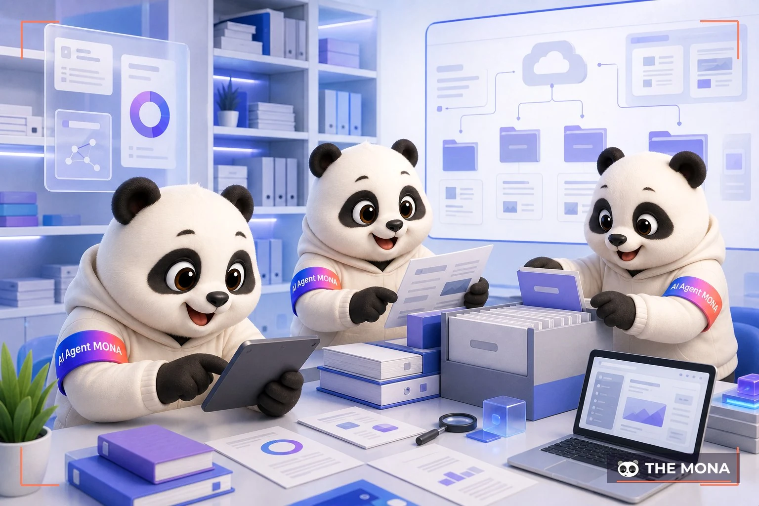 Đội gấu MONA đang thực hiện biến perplexity thành thư viện nội bộ lưu trữ và quản lý nguồn thông tin chuyên sâu trong bối cảnh làm việc thực tế