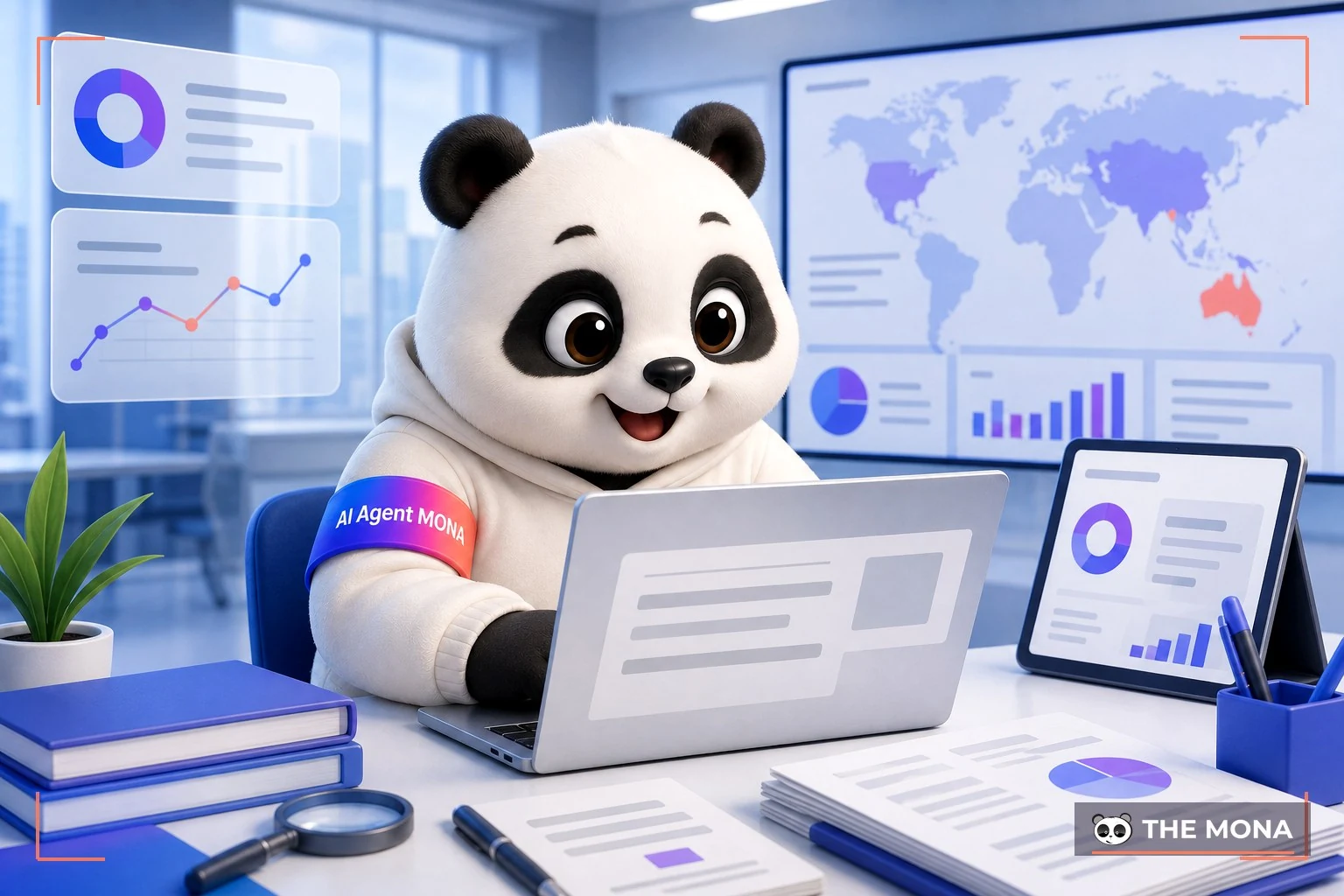 Đội gấu MONA đang thực hiện perplexity khoá học tốc hành giúp anh chị khai thác insight thị trường trong 10 phút trong bối cảnh làm việc thực tế