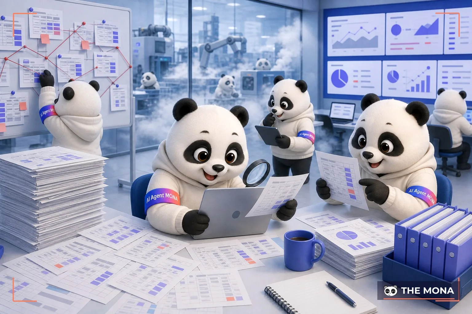 Đội gấu MONA đang thực hiện nhà máy chạy bằng chục file excel rời là chạy trong sương mù trong bối cảnh làm việc thực tế
