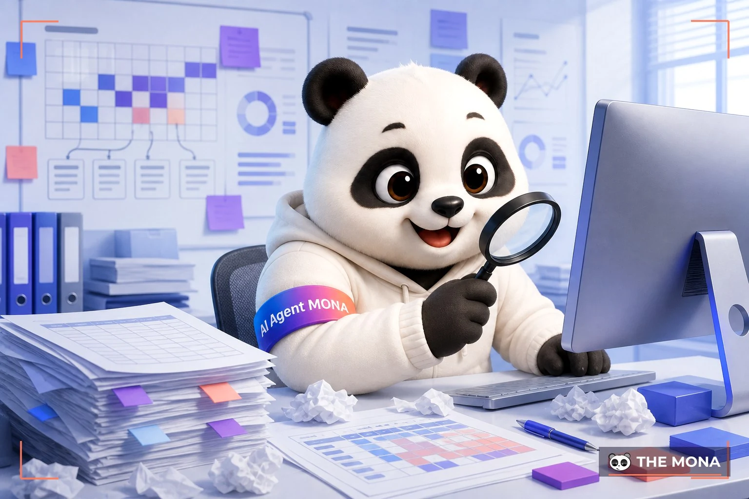 Đội gấu MONA đang thực hiện khi excel không còn đủ sức gánh vác chi phí ẩn từ sai sót và trì trệ trong bối cảnh làm việc thực tế