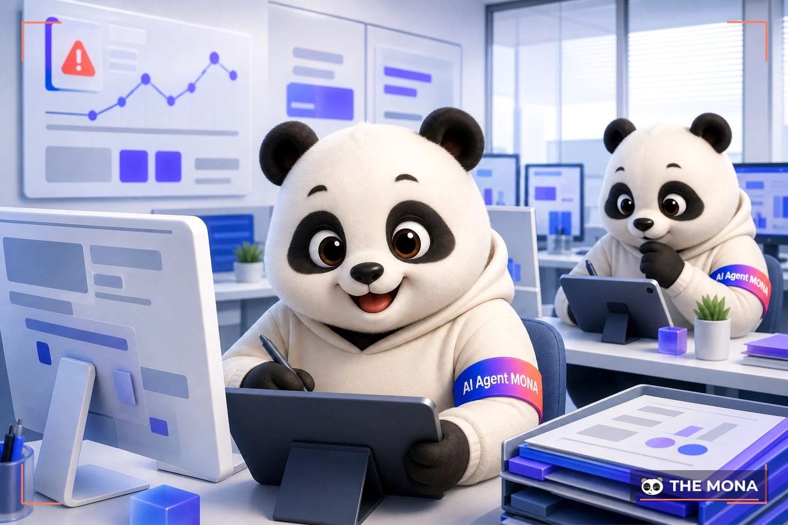 Đội gấu MONA đang thực hiện phòng sale đông người nhưng vẫn hụt ca trực zalo trong bối cảnh làm việc thực tế