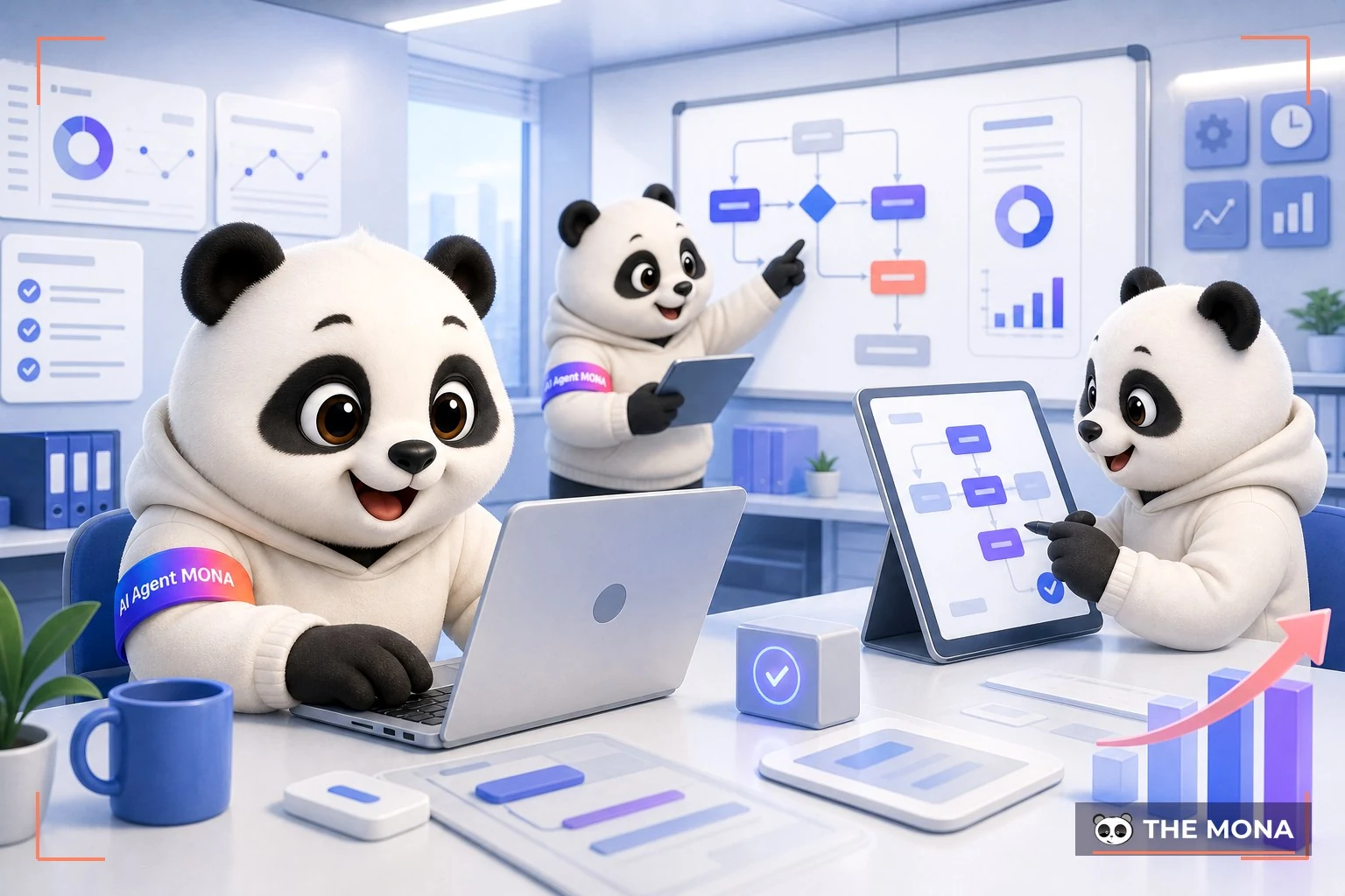 Đội gấu MONA đang thực hiện sử dụng pika để tự động hóa quy trình lặp lại bí mật tăng gấp đôi năng suất trong bối cảnh làm việc thực tế