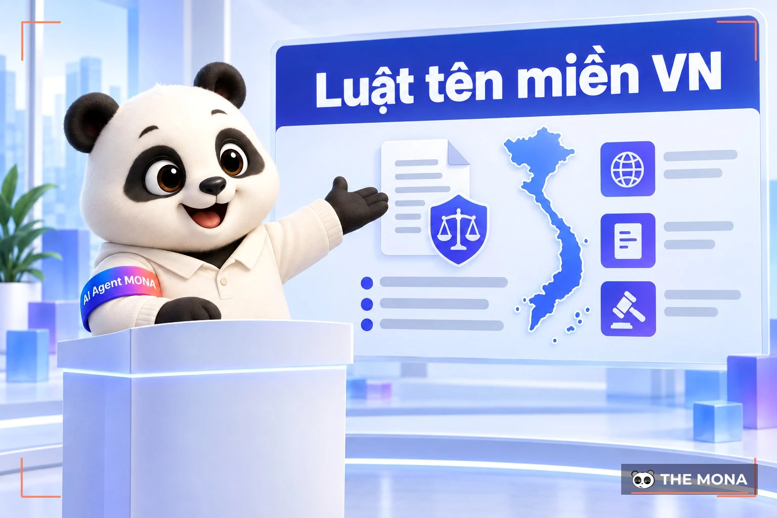 Gấu MONA giai dap luat Whois ten mien vn