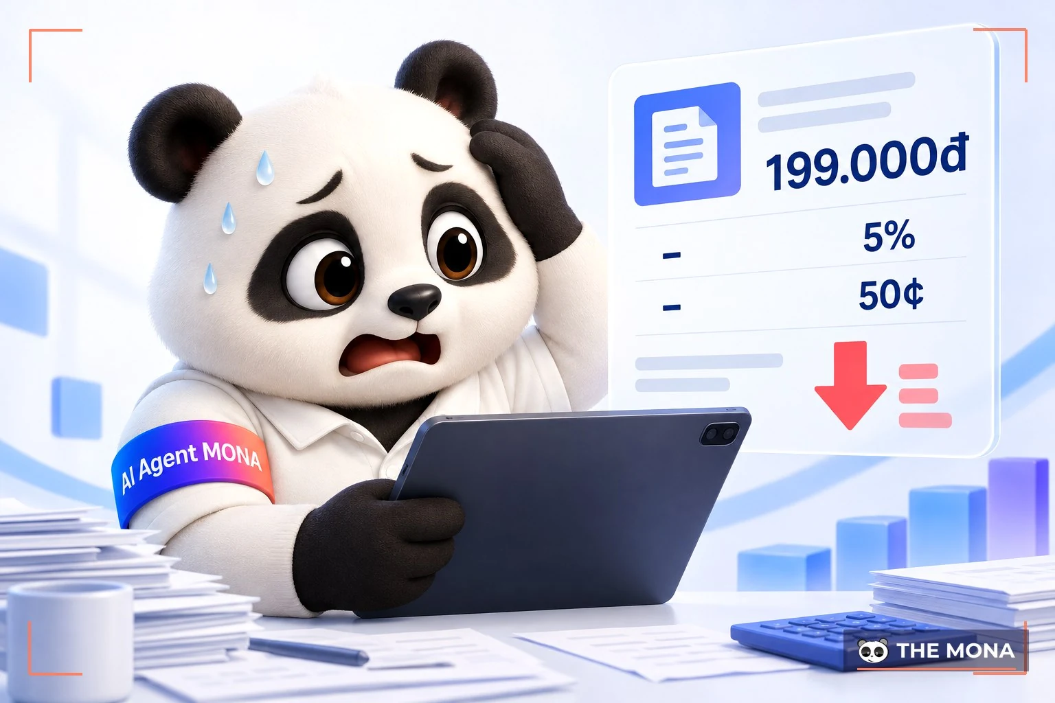 Hóa đơn trừ phí ẩn cổng thanh toán quốc tế