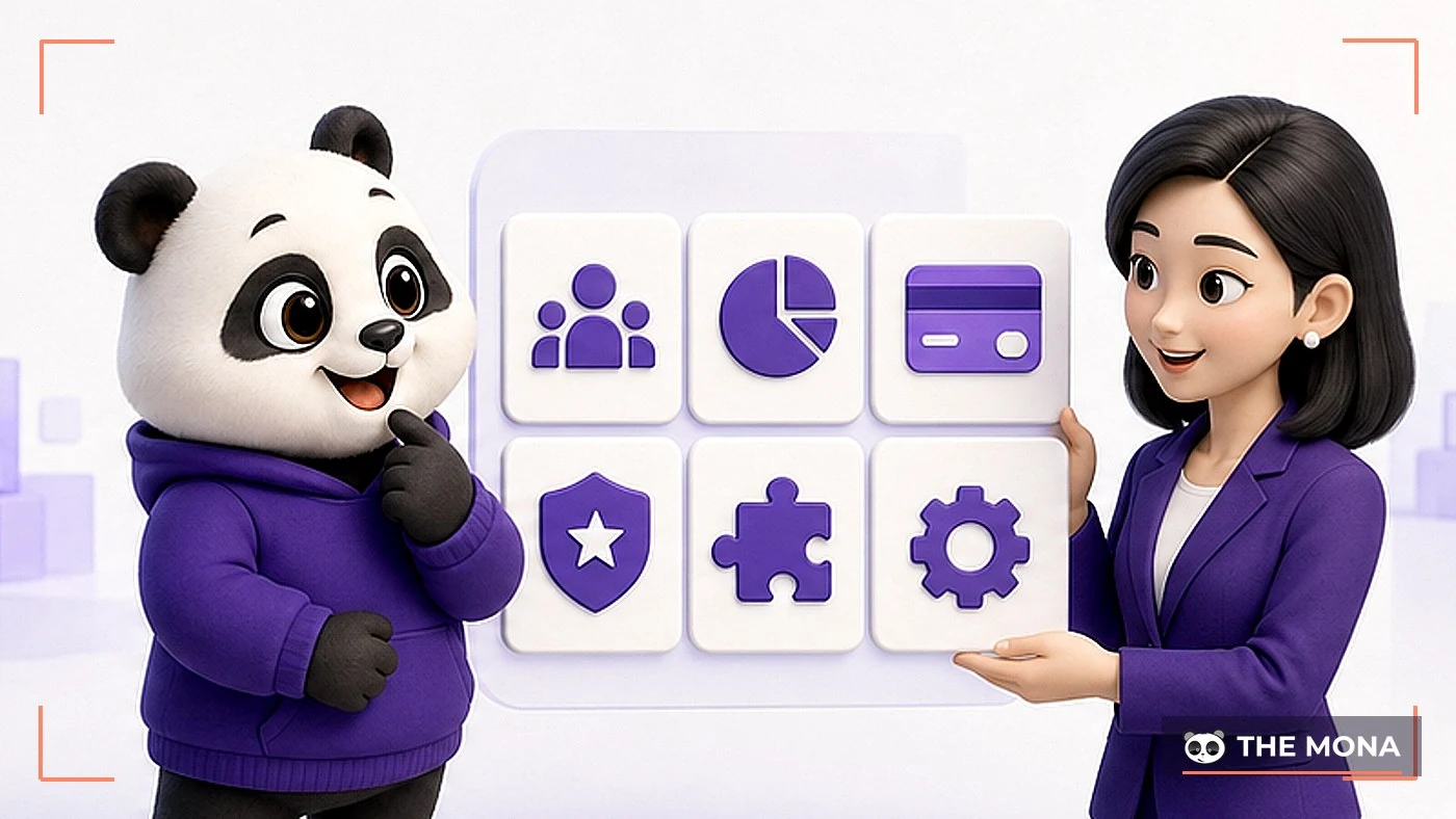 Gấu MONA kiểm tra tiêu chí chọn nền tảng khóa học