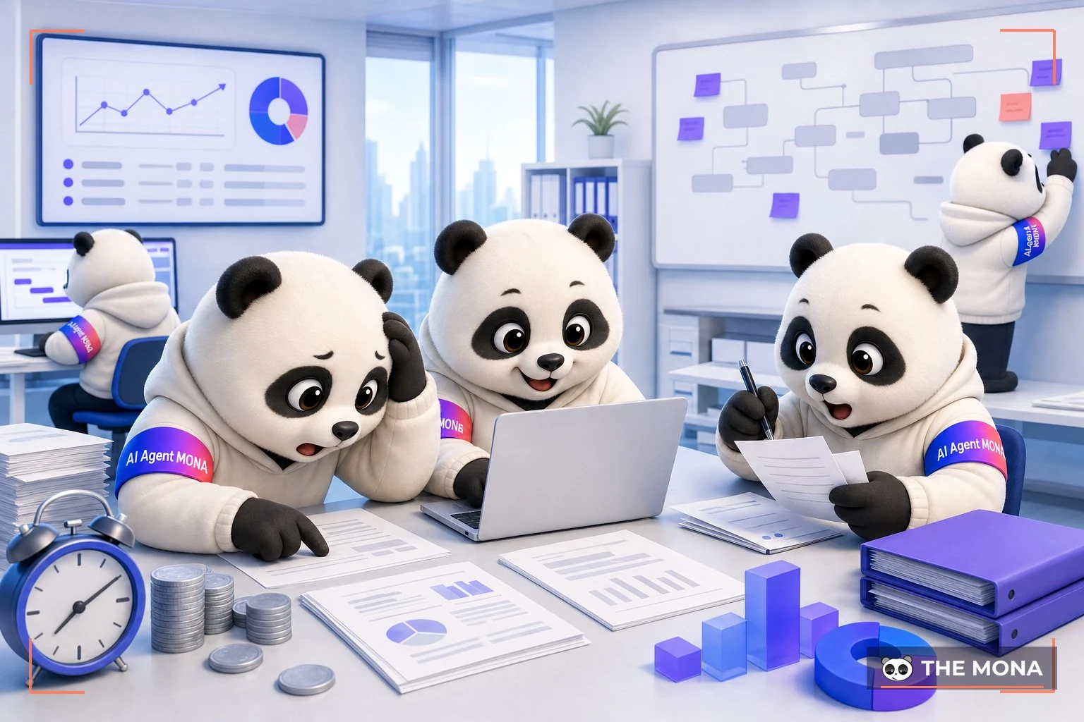Đội gấu MONA đang thực hiện nể nang và quên làm tiền về chậm, vốn bị nghẽn trong bối cảnh làm việc thực tế