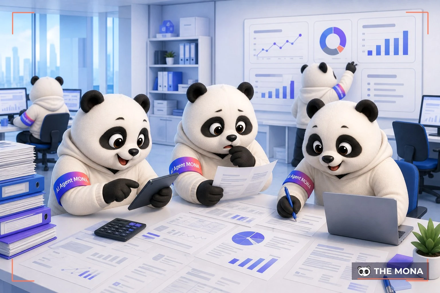Đội gấu MONA đang thực hiện mỗi chủ doanh nghiệp đều trăn trở khi không nắm rõ dòng tiền công nợ trong bối cảnh làm việc thực tế