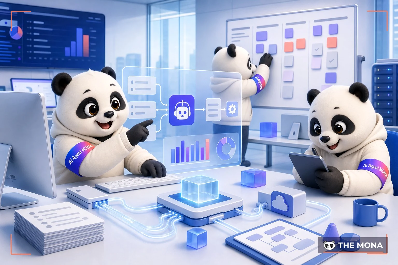Đội gấu MONA đang thực hiện khám phá tiềm năng của deepseek tự động hoá quy trình qua api trong bối cảnh làm việc thực tế