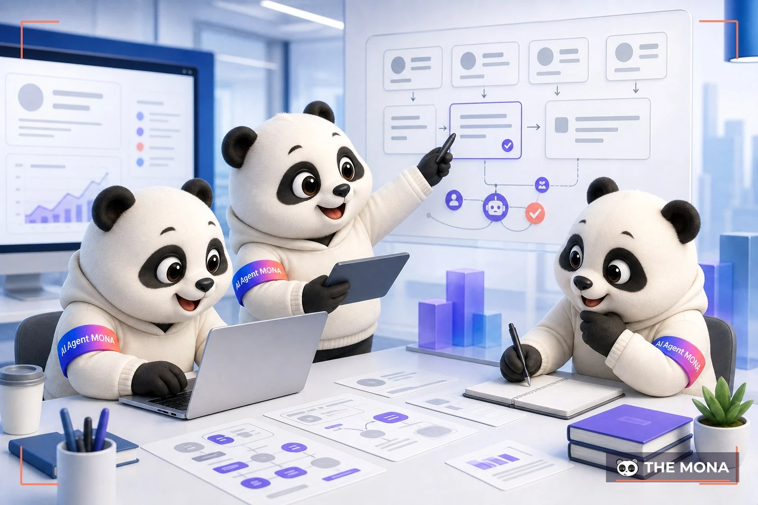 Đội gấu MONA đang thực hiện ra lệnh theo vai trò mẹo khiến chatgpt viết như người đã làm nghề nhiều năm trong bối cảnh làm việc thực tế