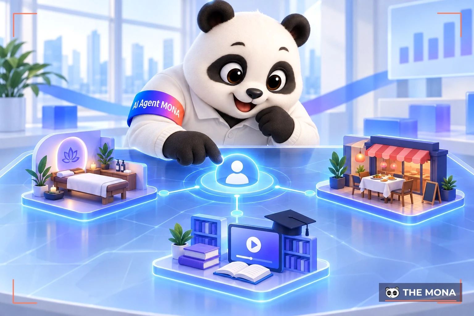 Mô hình đăng nhập gộp cho chuỗi bán lẻ
