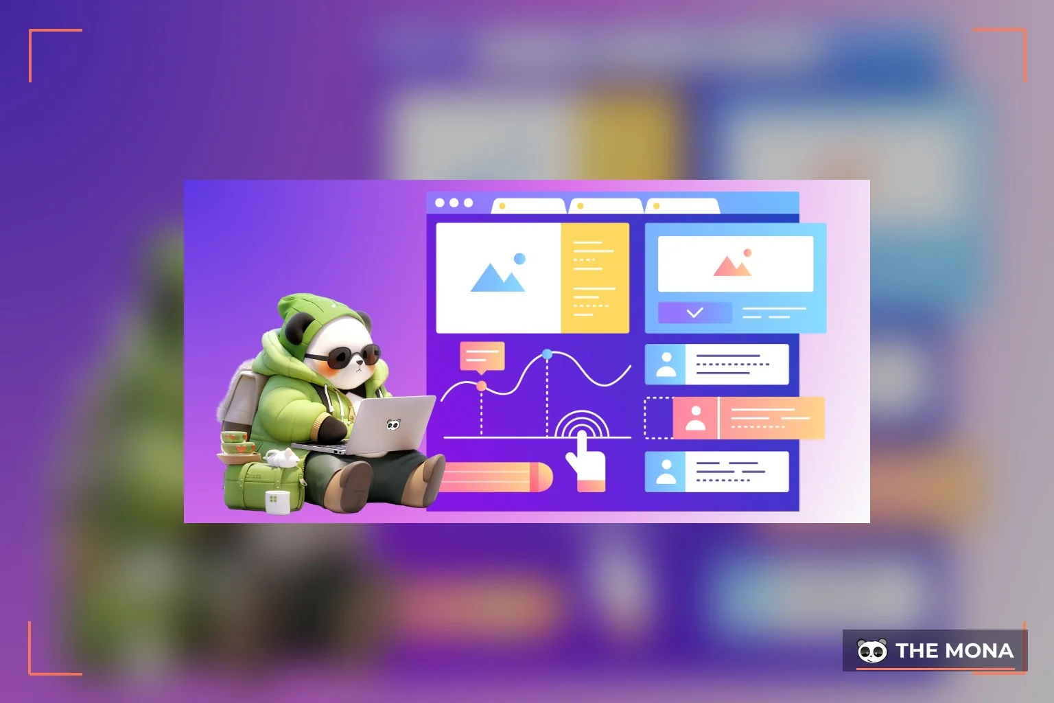 Gấu MONA kiểm tra bố cục và dữ liệu trước khi làm Wix